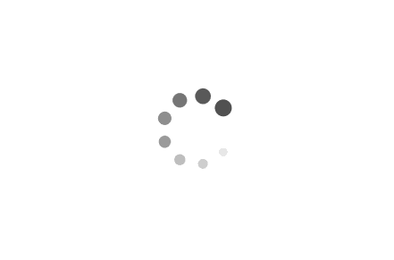 An animated loading spinner.