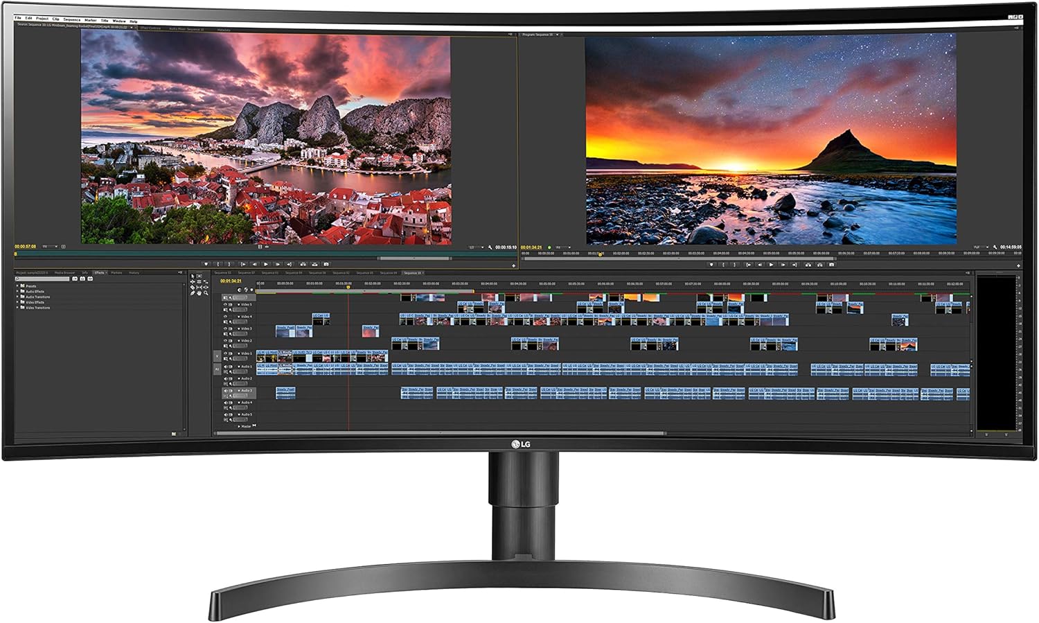 LG 34WN80C-B 34-inch ultrawide monitor